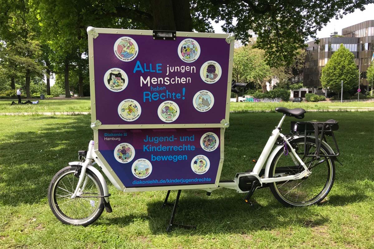 Kinder- und Jugendrechtefahrrad