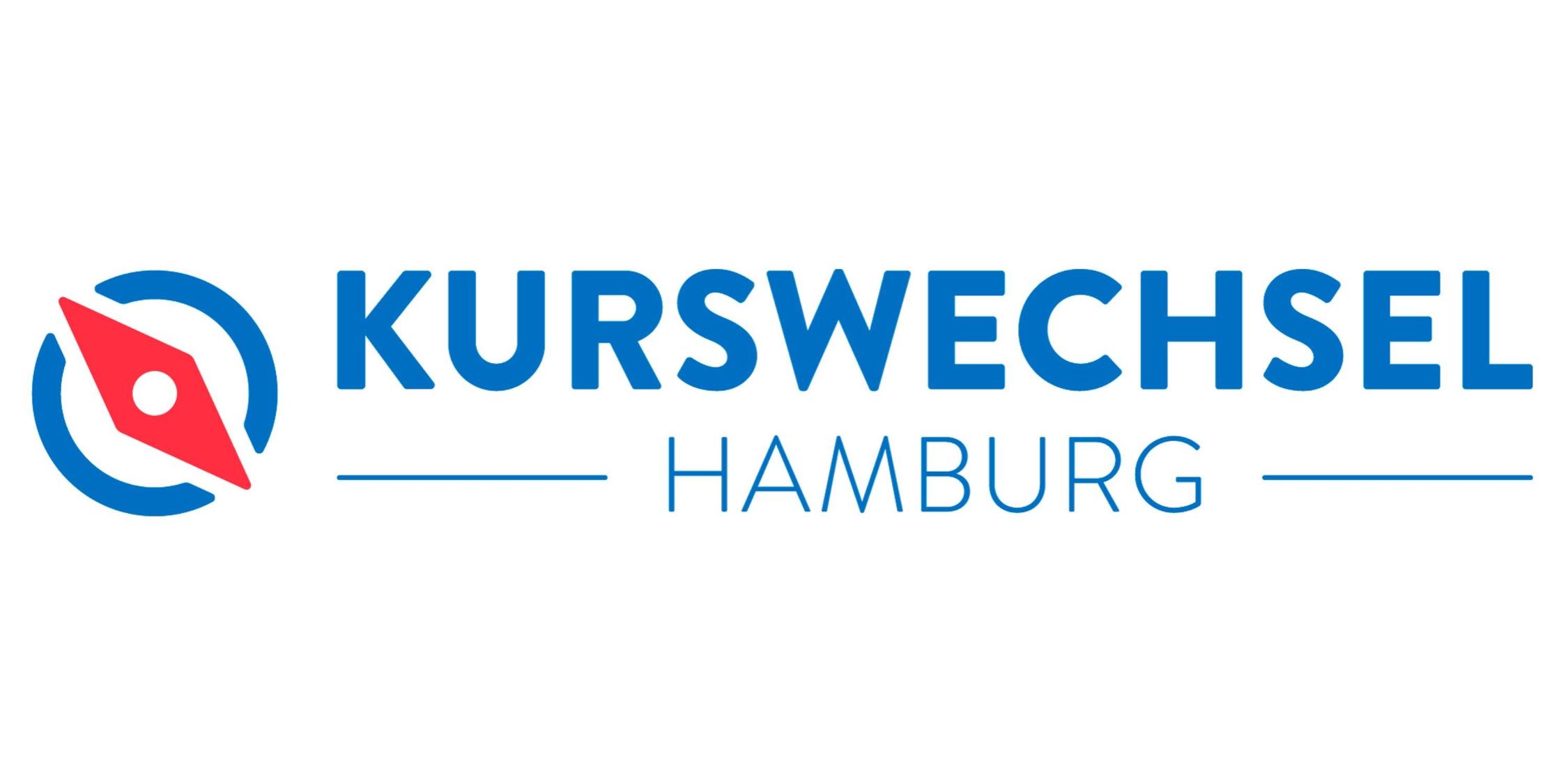 Logo Kurswechsel Hamburg mit Kompassnadel