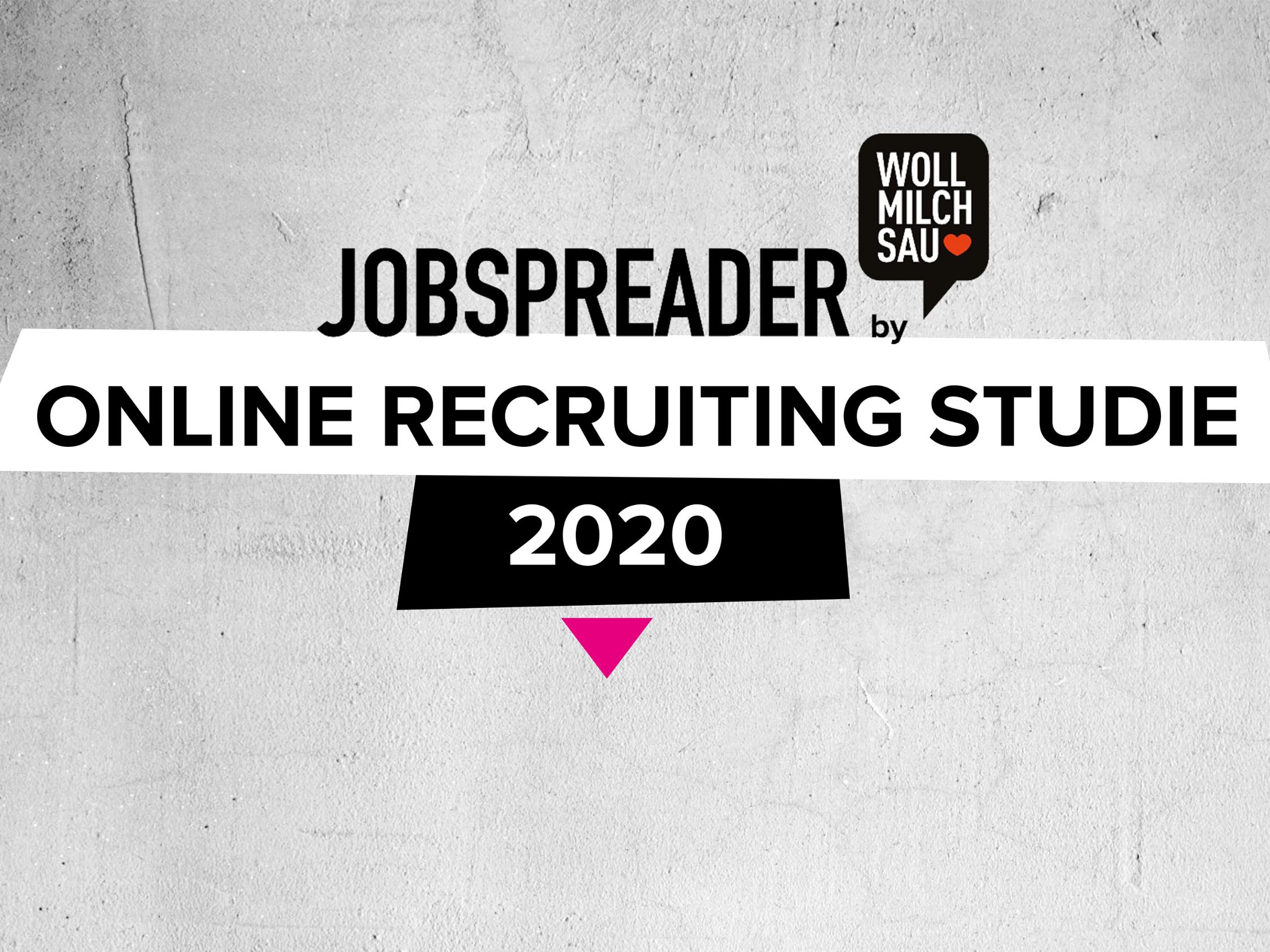 Aufruf zur Teilnahme an einer Online Recruiting Studie 2020.