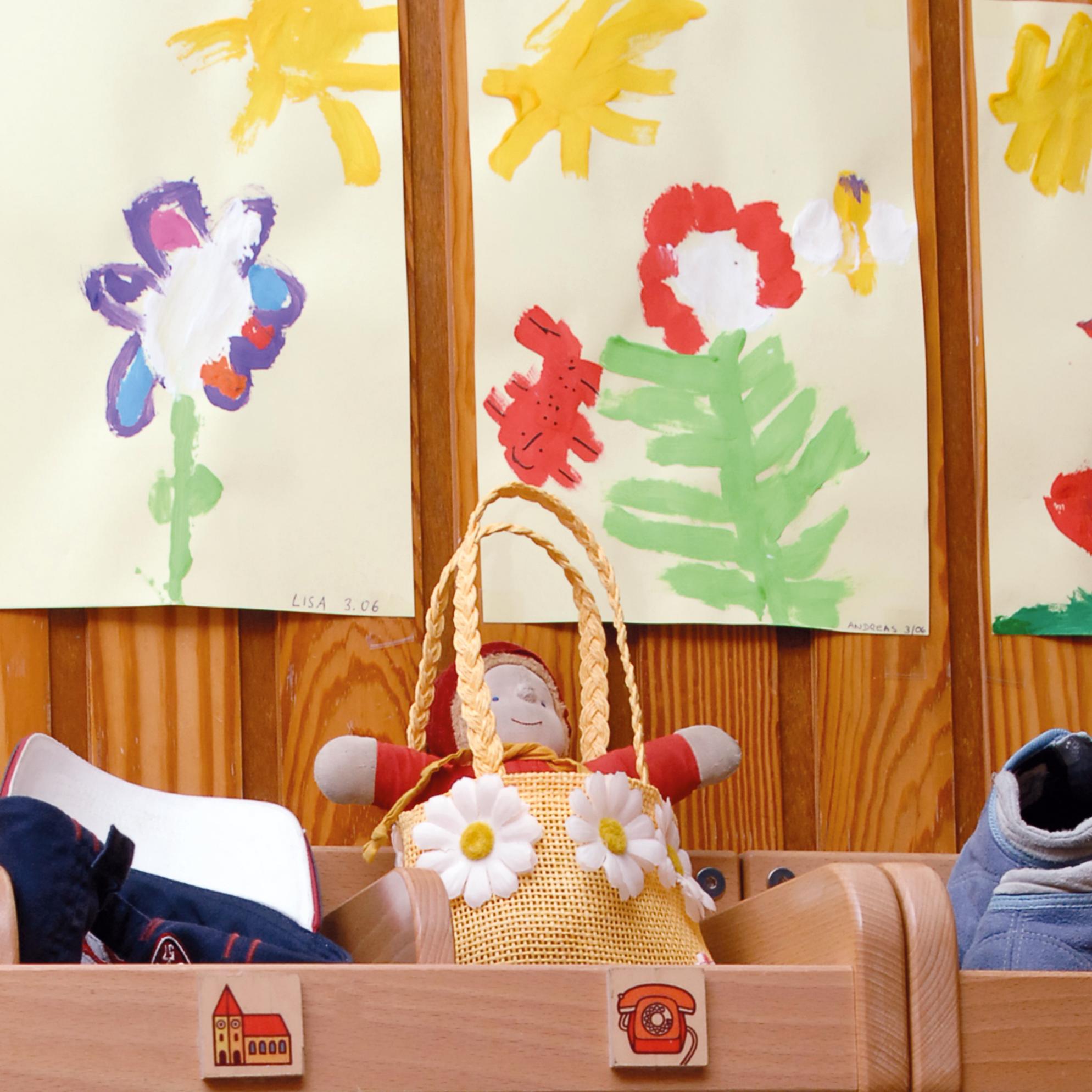 gemalte Kinderbilder