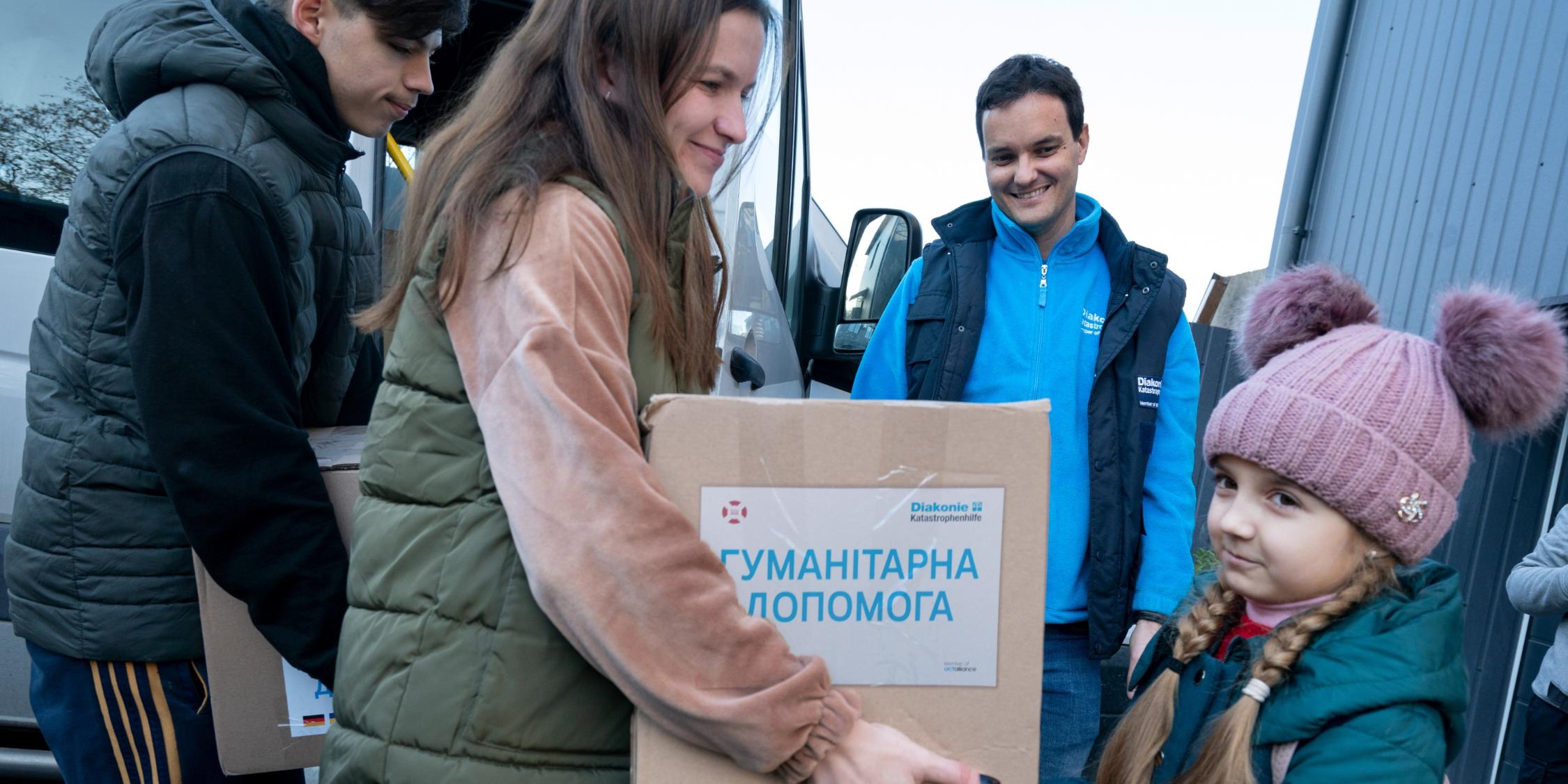 Diakonie Katastrophenhilfe in der Ukraine
