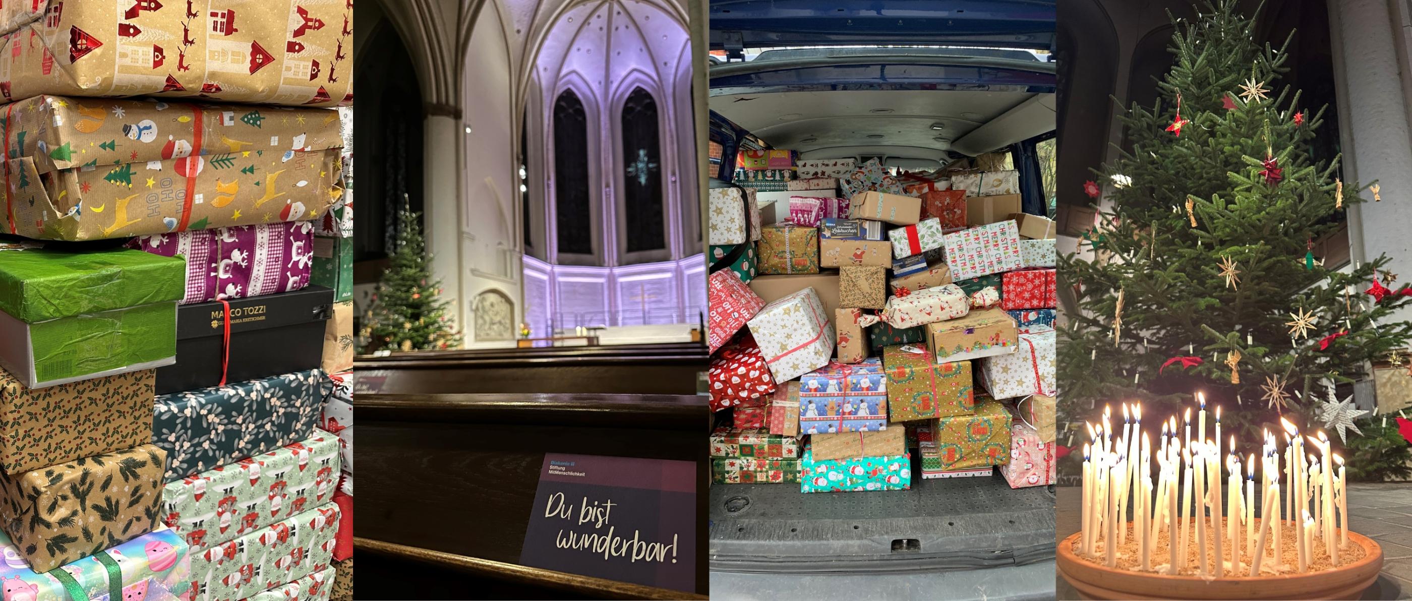 Die Diakonie-Stiftung MitMenschlichkeit sammelt jedes Jahr zu Weihnachten Geschenke von Hamburger*innen. So zeigen wir Menschen in Not: Wir denken an euch! Ihr seid nicht allein!